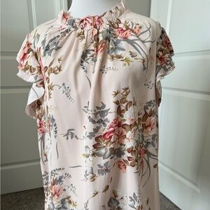 Floral Print Women's Top
